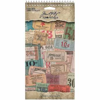 Tim Holtz Idea-Ology Ticket Book