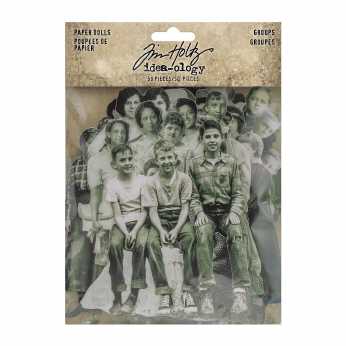 Tim Holtz Idea-Ology Paper Dolls Groups