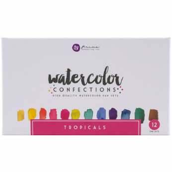 Prima Watercolor Confections Pan Set Tropicals